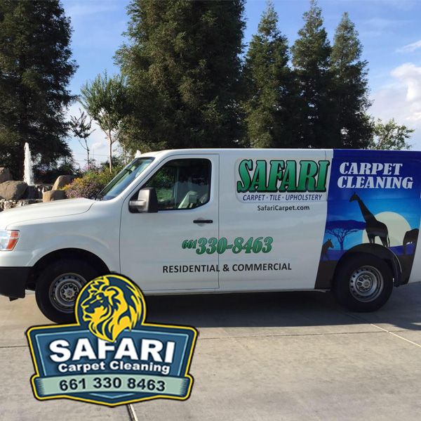 Safari Carpet Cleaning in Tupman Truck